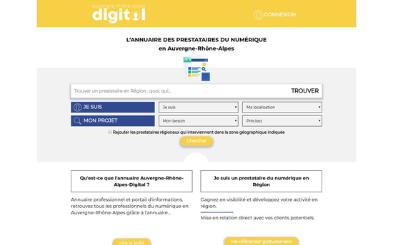 Auvergnerhonealpes | Prestataires numériques en AuvergneRhoneAlpes