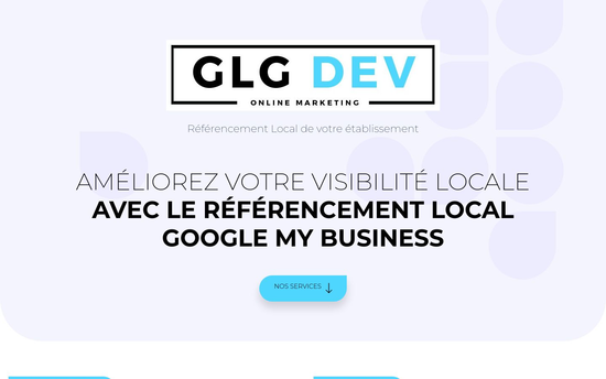 Glgdev | Référencement Local Google My Business Optimisé et Web Marketing