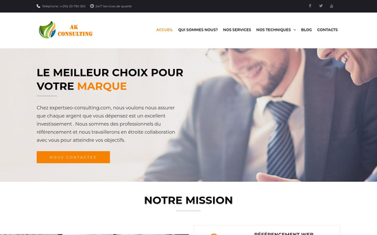 Expertseo consulting | Agence SEO Référencement Tunisie AK CONSULTING